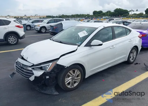 2019 Hyundai Elantra Sel из США, поврежденный, VIN 5NPD84LF6KH415640